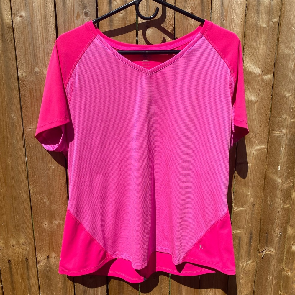 Bright pink top